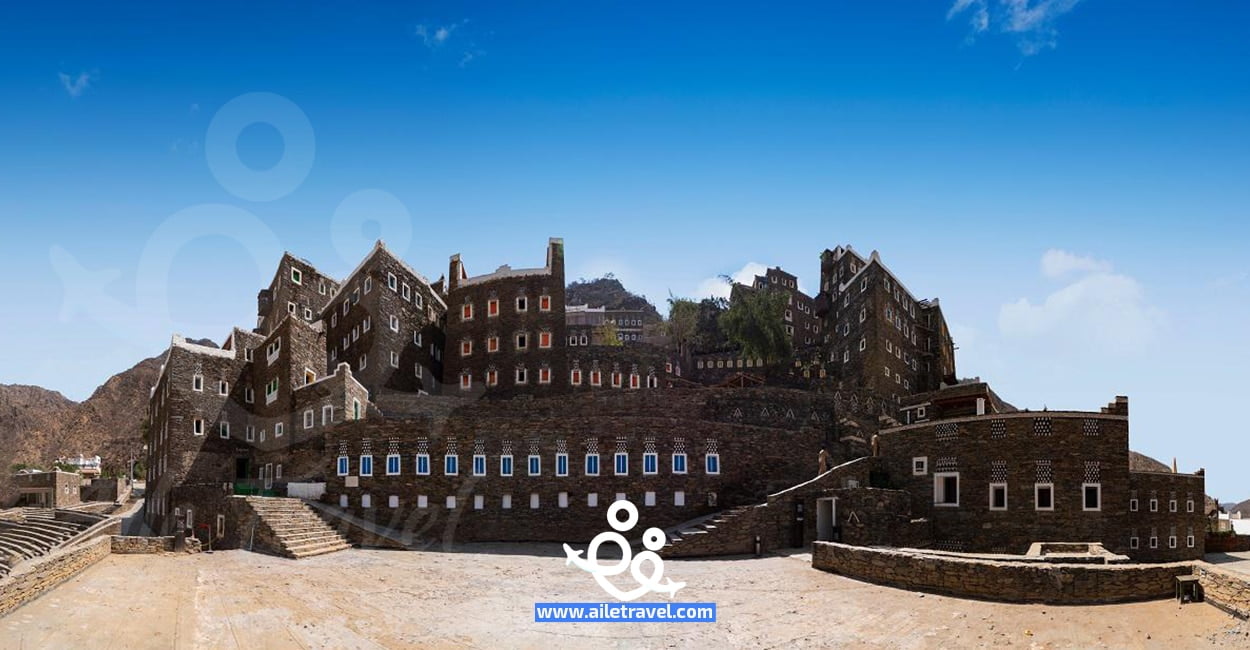 الآثار في مدينة أبها السعودية