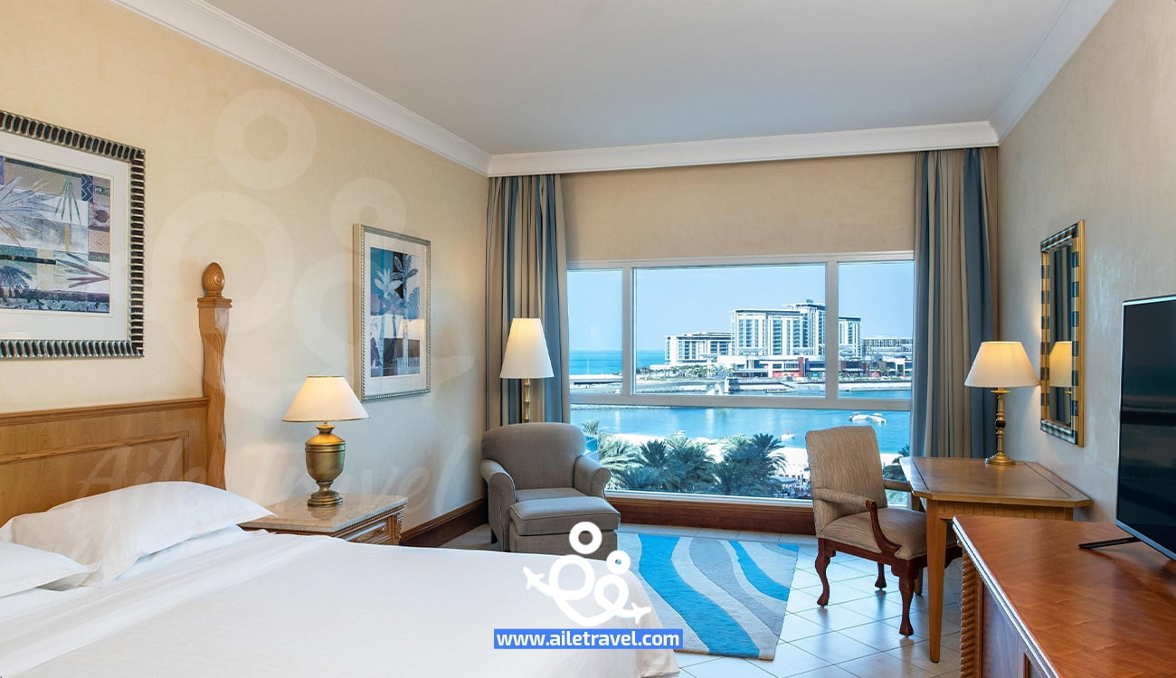 اطلالة غرف منتجع شيراتون جميرا بيتش