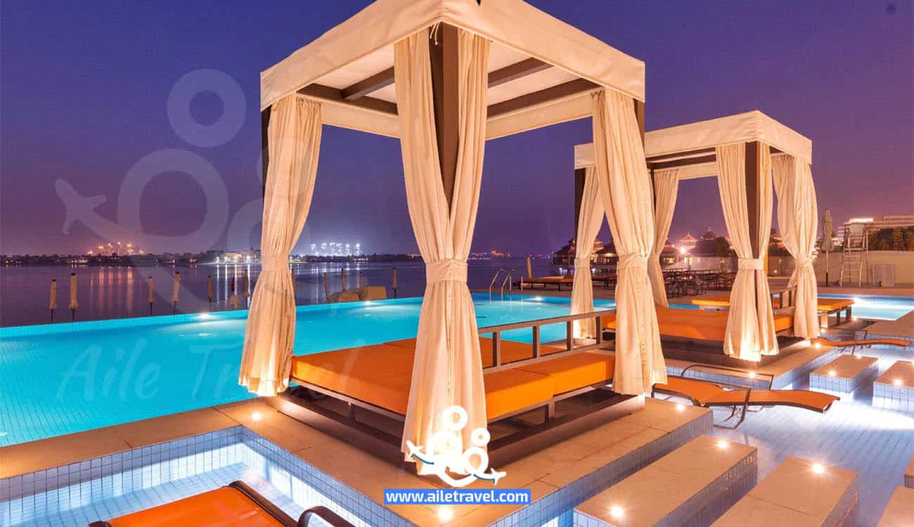 مسبح فندق رويال سنترال النخلة