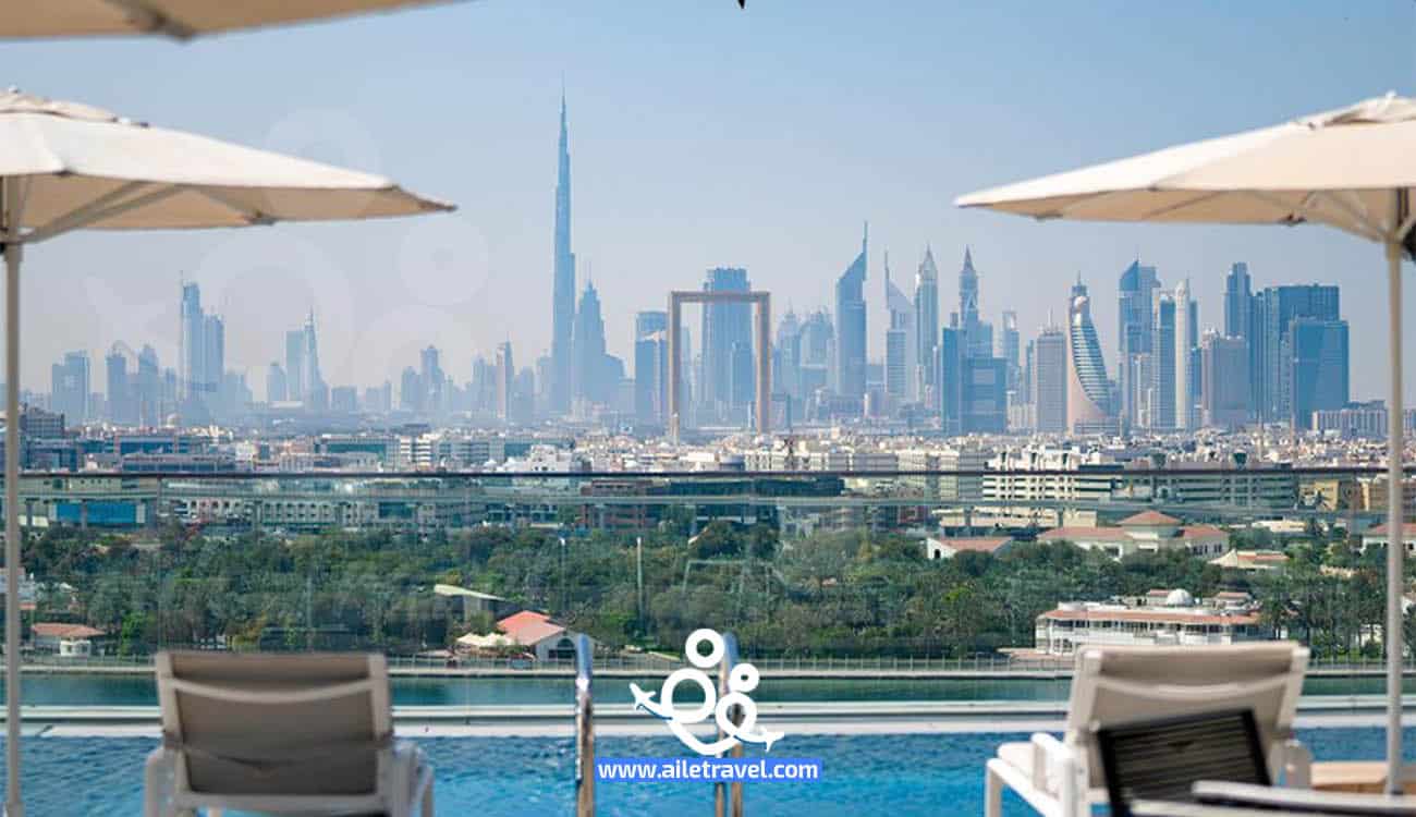 اطلالة فندق البندر روتانا دبي