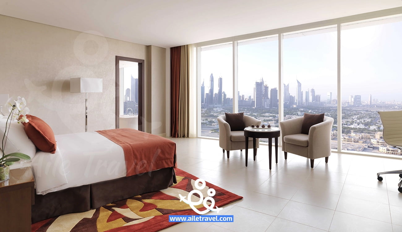 اطلالة فندق ام داون تاون دبي