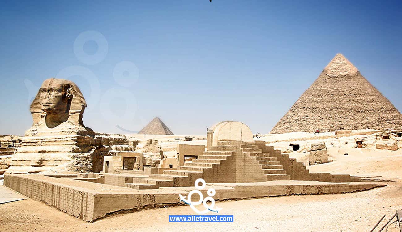 الأهرامات في الجيزة مصر