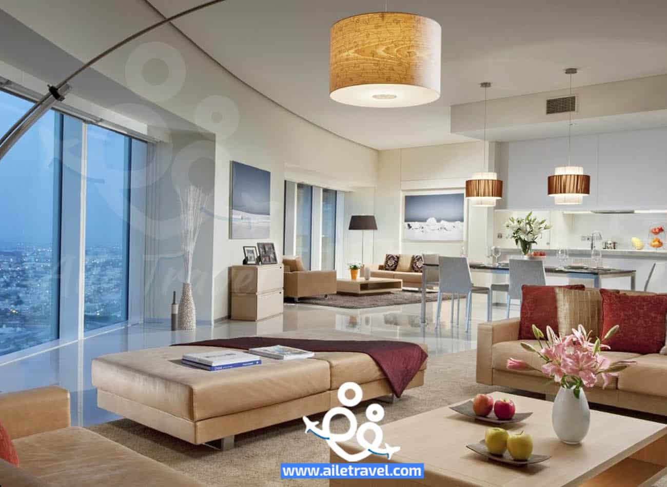 الجناح في فندق تشيلسي بلازا دبي