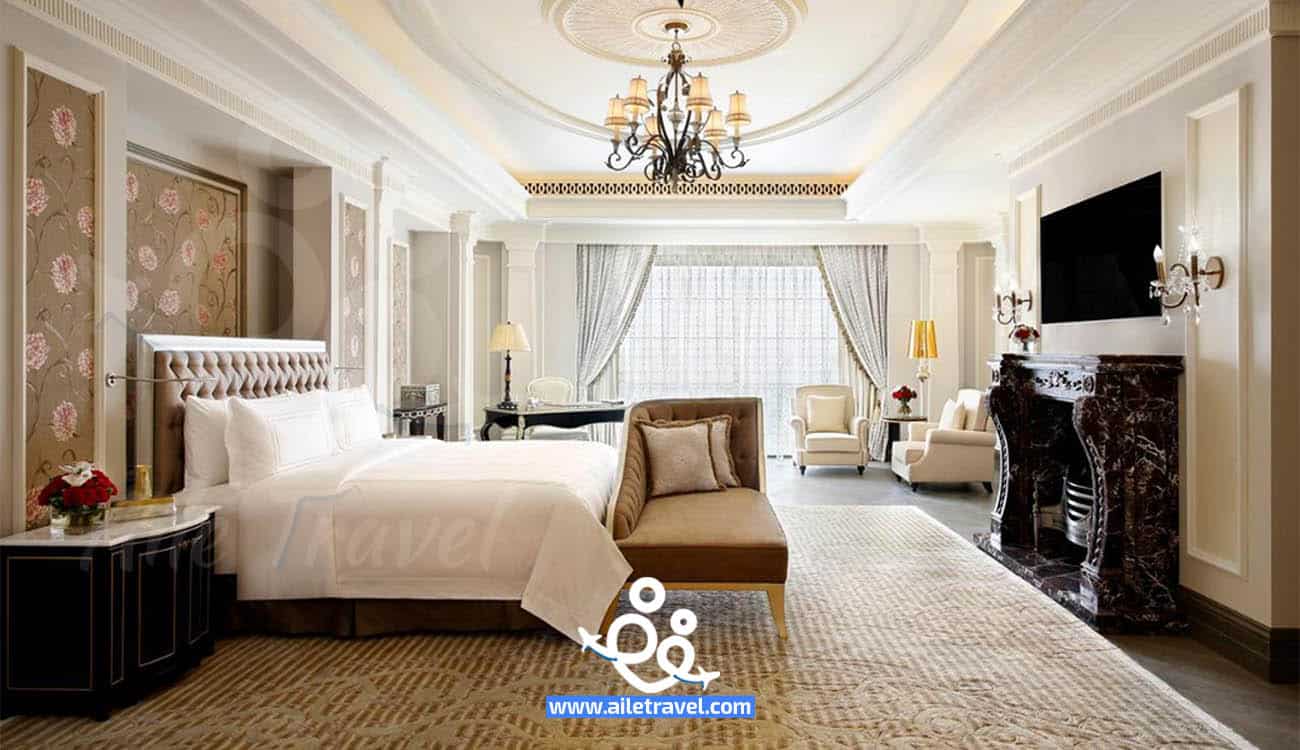 الغرف في فندق الحبتور بالاس دبي