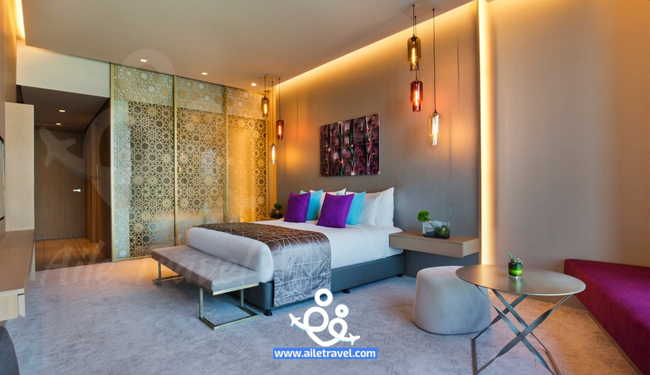 الغرف في فندق ريكسوس جي بي ار دبي