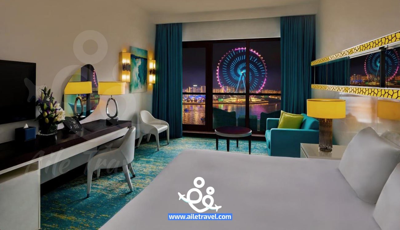 غرف فندق أوشن فيو دبي جي بي آر
