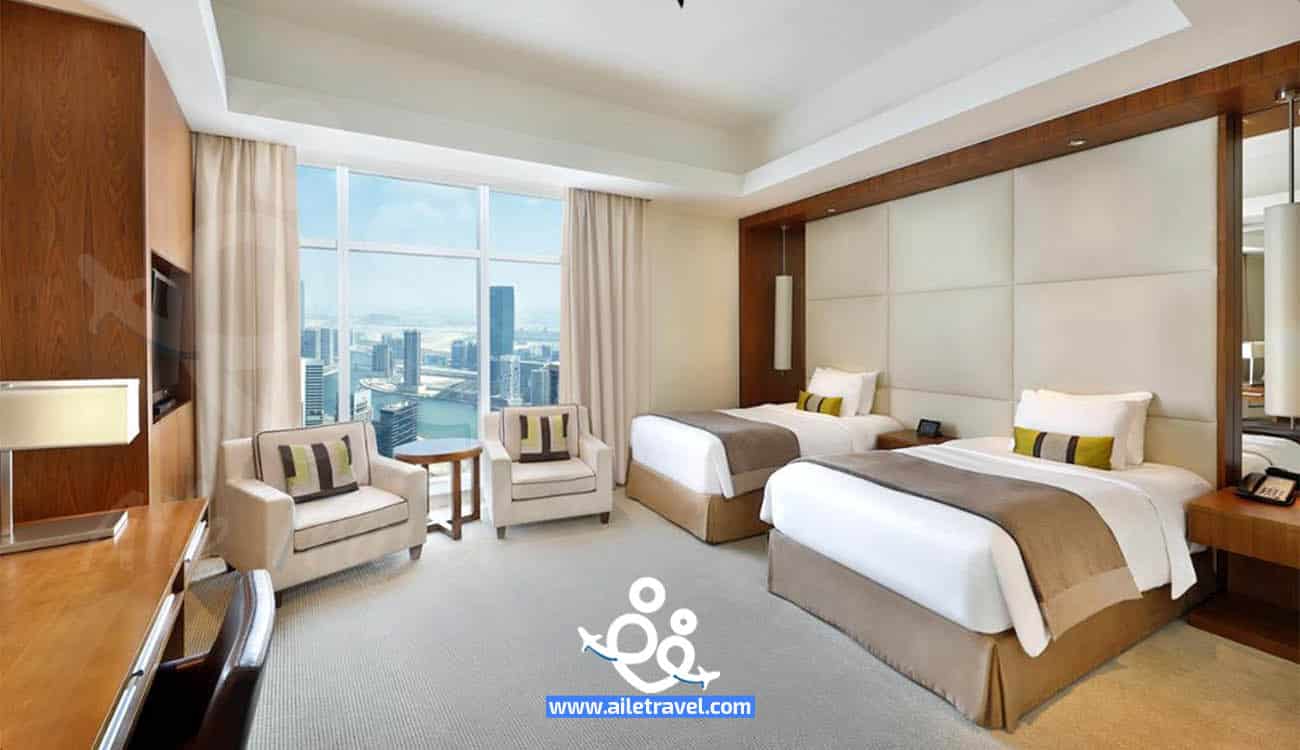 غرف فندق جي دبليو ماريوت ماركيز دبي