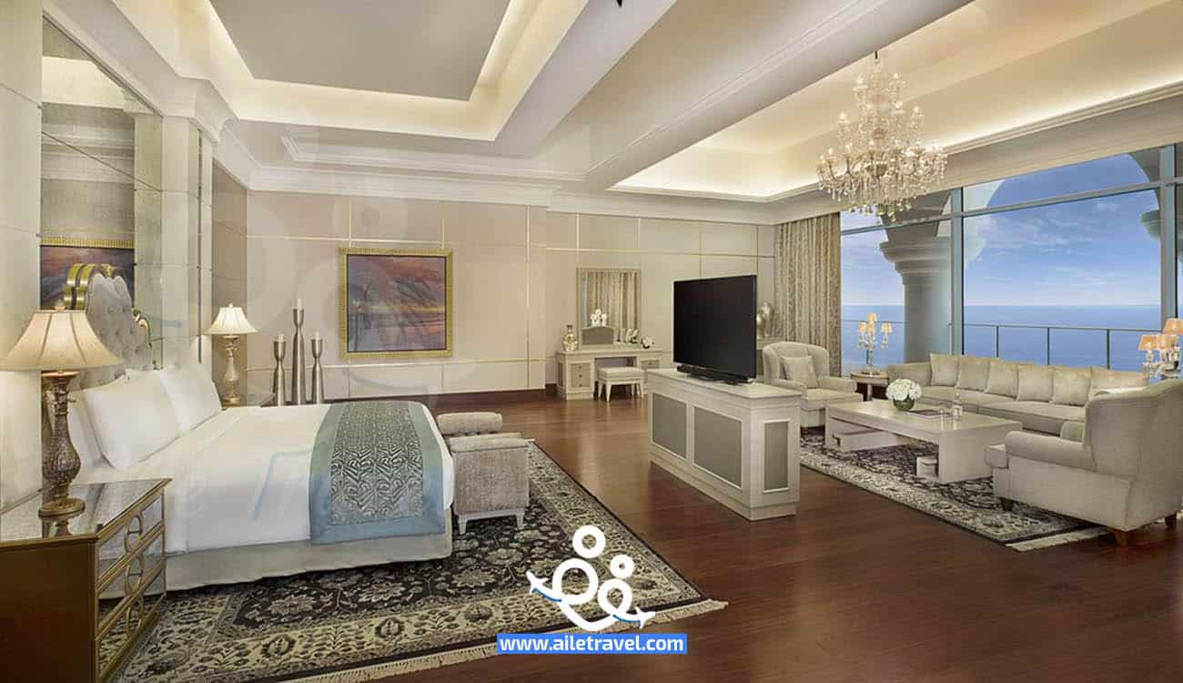 غرف فندق والدورف أستوريا دبى بالم جميرا