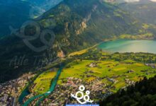 مدينة إنترلاكن في سويسرا