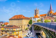 لوزان في سويسرا