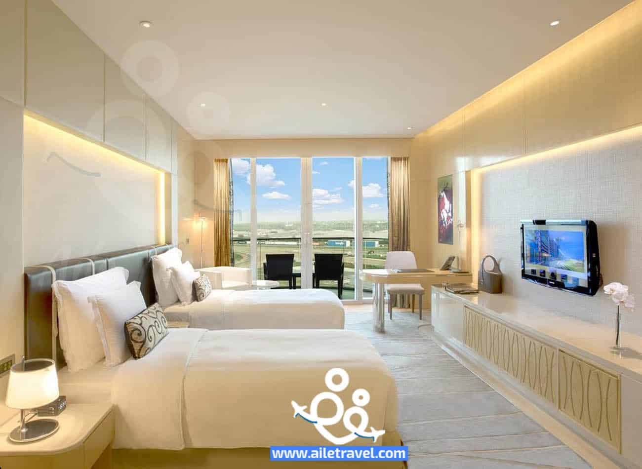 الغرف في فندق الميدان دبي