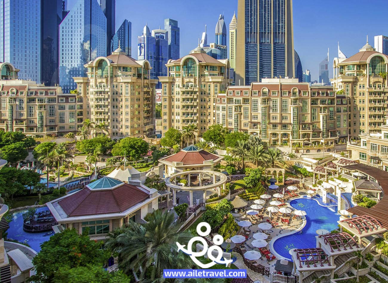 فندق روضة المروج دبي من الخارج